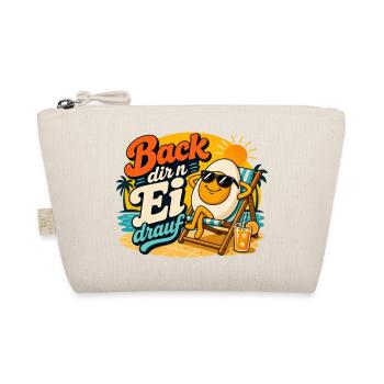 Bake yourself an egg on it! - Organic Pouch - nature - Front