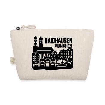 München Skyline Haidhausen - Bio-Täschchen - Natur - Vorne