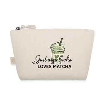 Une seule fille aime le matcha - Trousse biologique - nature - Devant