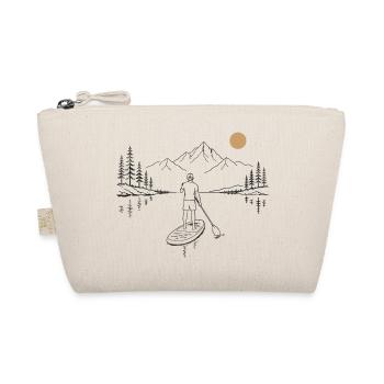 Pagaie debout sur le lac - Trousse biologique - nature - Devant