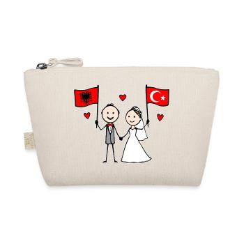 Marié Albanie Drapeau de la Turquie - Trousse biologique - nature - Devant