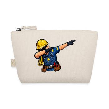 Dabbing Electrician - Organic Pouch - nature - Front