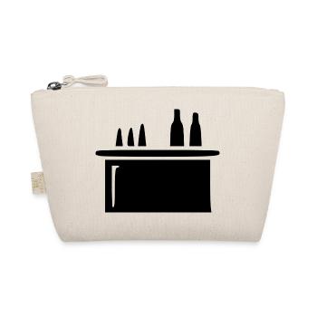 Bar Tresen Cocktailbar Gastronomie Geschenk Barkee - Bio-Täschchen - Natur - Vorne