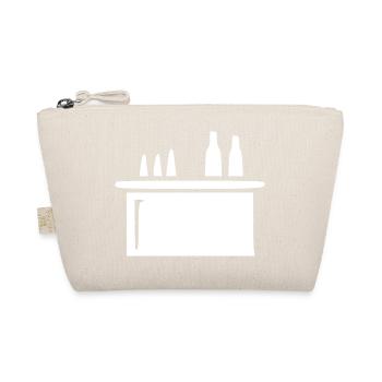 Bar Cocktailbar Gastronomie Geschenk Barkeeper  - Bio-Täschchen - Natur - Vorne