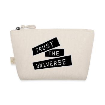 Trust The Universe Spirituell Universum Zitat Logo - Bio-Täschchen - Natur - Vorne