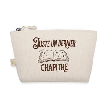 Juste un dernier chapitre - Citation Livre & PAL - Trousse biologique - nature - Devant