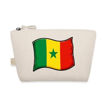 Senegal flag illustration - Organic Pouch - nature - Front