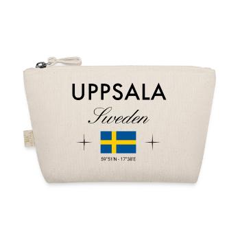 Uppsala, Suède, Coordonnées Souvenir de voyage - Trousse biologique - nature - Devant
