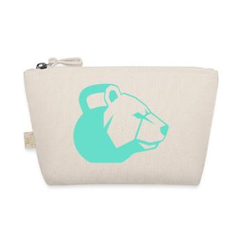 Kettlebear Bear Power Symbol Dynamic - Organic Pouch - nature - Front