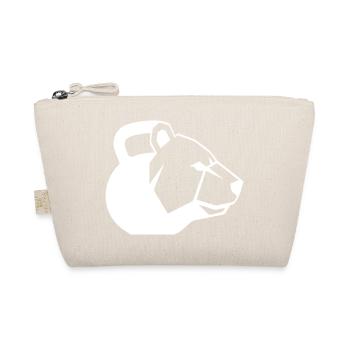 Dynamique du logo graphique Bear Kettlebell - Trousse biologique - nature - Devant