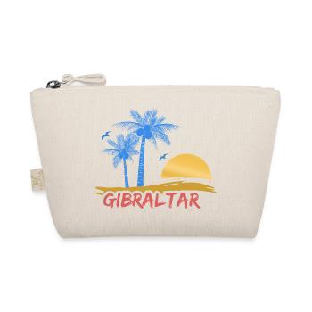 Gift for Gibraltar - Organic Pouch - nature - Front