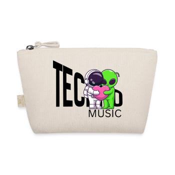 Cosmic Hug: Alien and Astronaut - Organic Pouch - nature - Front
