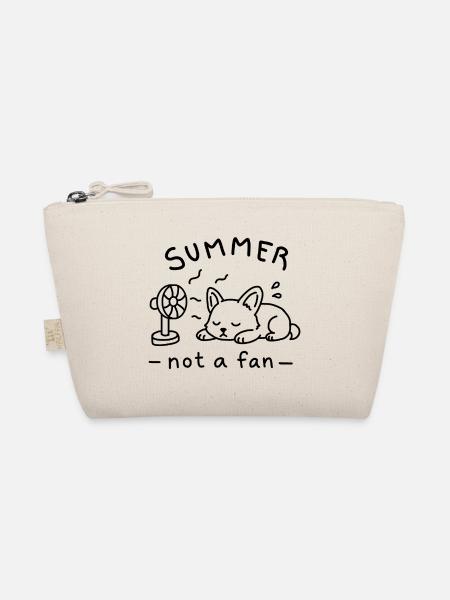 Summer_not_a_fan - Bio-Täschchen - Natur