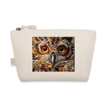 Wise Owl - Bio-Täschchen - Natur - Vorne