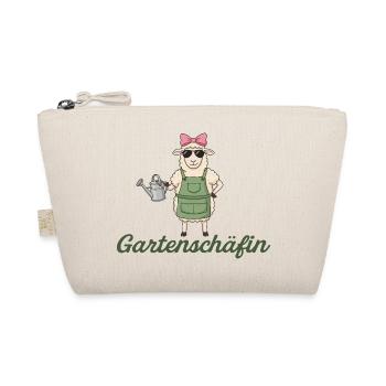 Gärtnerin Schaf Gartenschäfin Hobbygärtnerin - Bio-Täschchen - Natur - Vorne