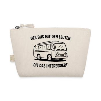 Der Bus Mit Den Leuten Die Das Interessiert - Bio-Täschchen - Natur - Vorne