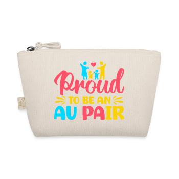 Tagesmutter Proud To Be An Au Pair Nanny - Bio-Täschchen - Natur - Vorne