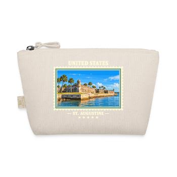 Vereinigte Staaten St. Augustine Vintage Reisemark - Bio-Täschchen - Natur - Vorne