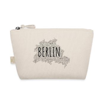 Berlin Stadtkarte aus U- und S-Bahnhöfen - Bio-Täschchen - Natur - Vorne