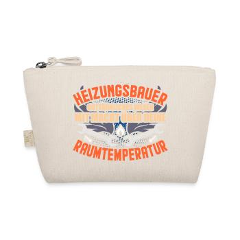 Heizungsbauer Geschenk - Bio-Täschchen - Natur - Vorne