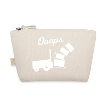 Oops Kippender Lastwagen Design - Bio-Täschchen - Natur - Vorne