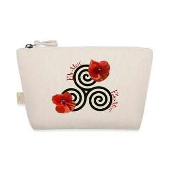 Celtic Mohn - Bio-Täschchen - Natur - Vorne