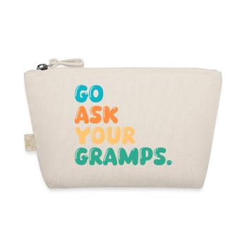Grandfather Papaw Pop Gramps Granddad Grandpa - Bio-Täschchen - Natur - Vorne
