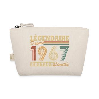 Legendär seit 1967 Limited Edition Vintage - Bio-Täschchen - Natur - Vorne