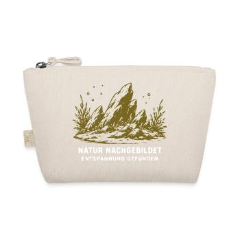 Natur Nachgebildet – Entspannung Gefunden - Bio-Täschchen - Natur - Vorne