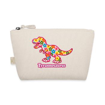 Floraler Tyrannosaurus T-Rex – Pyrenäenlinien-Labor - Bio-Täschchen - Natur - Vorne