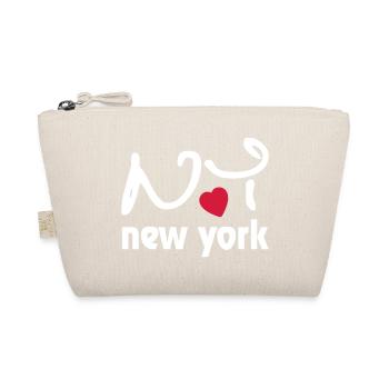 I Love New York - Bio-Täschchen - Natur - Vorne