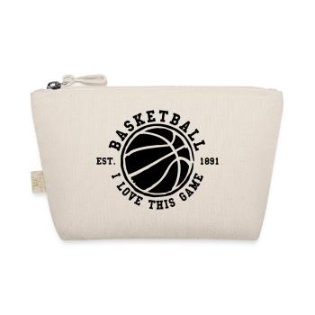 Basket-ball - i love this game - Trousse biologique - nature - Devant
