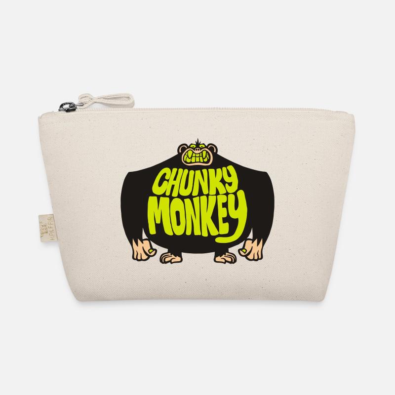 Chunky Affe Bio-Täschchen