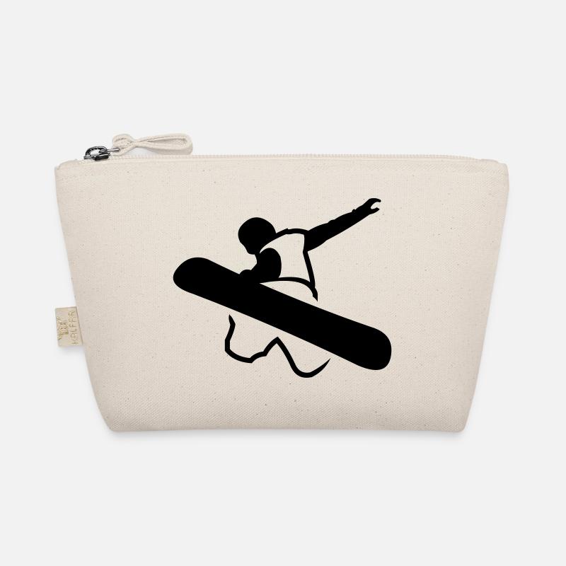 snowboarder_newstyle_v2 Organic Pouch