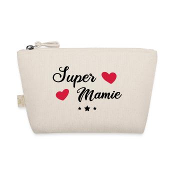 Super mamie, idée cadeau fête des grands-mères - Trousse biologique - nature - Devant