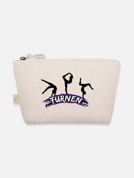 Gymnastics, Gymnast - Gymnatics - Organic Pouch - nature - Front