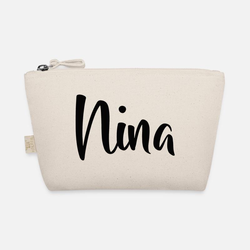 Name - Nina - Bio-Täschchen - Natur