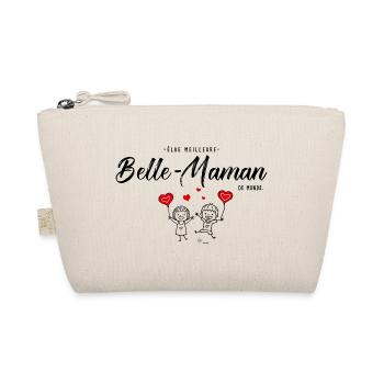élue meilleure Belle-mère Cadeau à personnalisé - Trousse biologique - nature - Devant
