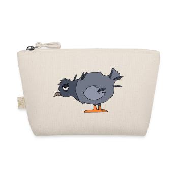 Tired pigeon - Organic Pouch - nature - Front