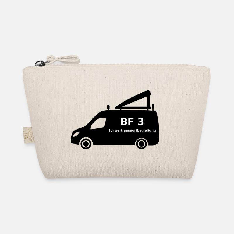 BF 3 Begleiter BF3 Begleifahrzeug Schwertransport - Bio-Täschchen - Natur