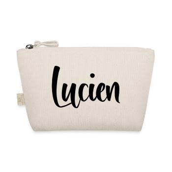 Prénom Lucien - Trousse biologique - nature - Devant