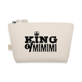 King of Mimimi - rumheulen Spruch - Bio-Täschchen - Natur - Vorne