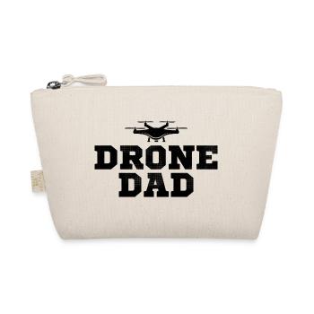 FPV Drone Racing Quadcopters RC Pilot Dad Father - Organic Pouch - nature - Front