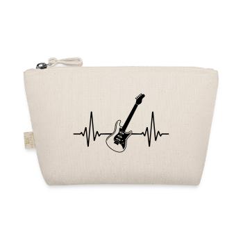Color changeable guitar heartbeat guitar player - Organic Pouch - nature - Front