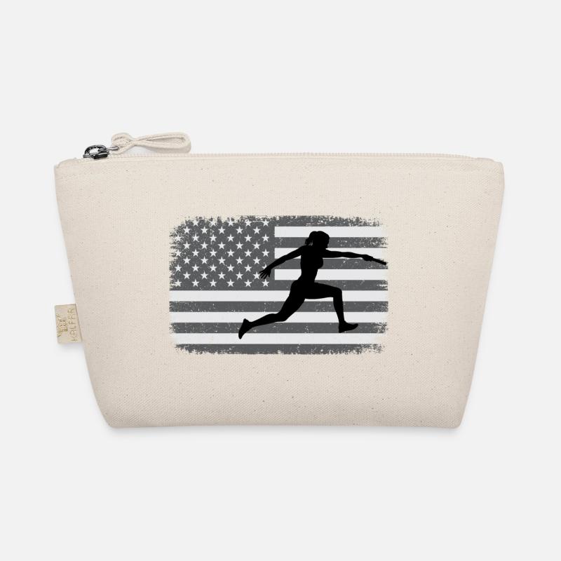 Athlétisme d’athlète de course American Flag Relay Trousse biologique