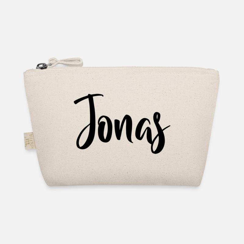 Vorname - Jonas - Bio-Täschchen - Natur