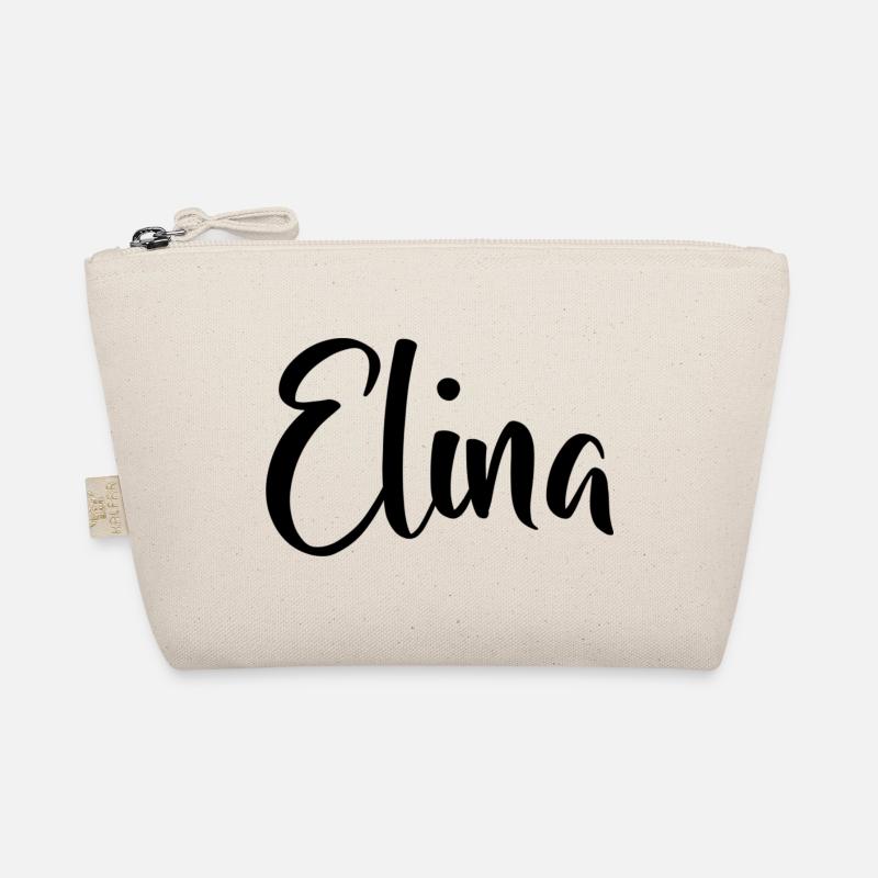 First name Elina Organic Pouch