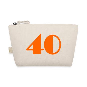 40 YEARS,40TH ANNIVERSARY,40 ANNIVERSARY,40 - Organic Pouch - nature - Front
