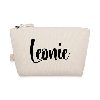 Name - Leonie - Bio-Täschchen - Natur - Vorne