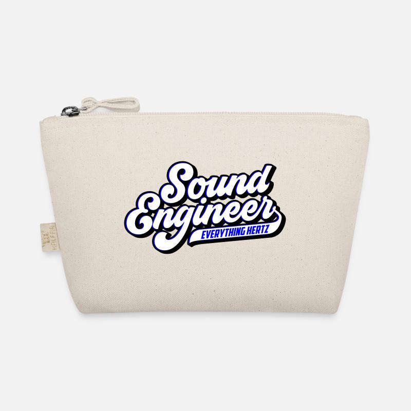 Sound Engineer Everything Hertz | Colors can be changed Organic Pouch
